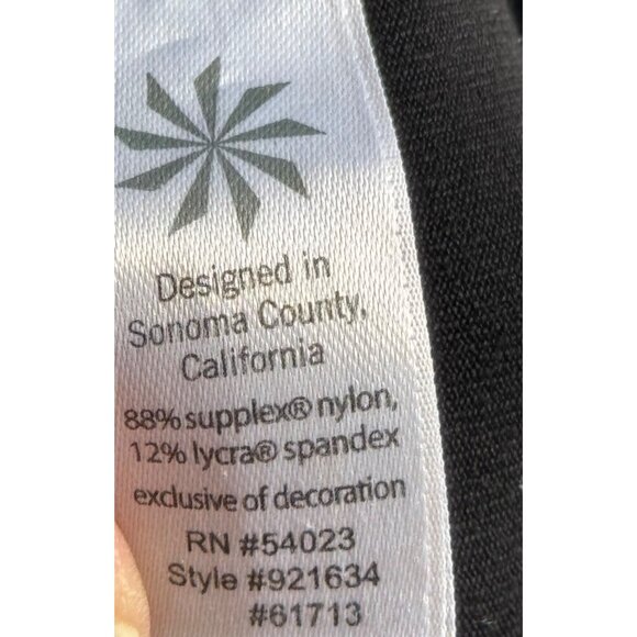 Athleta Pants Women Small  Black Bettona Cargo Nylon Drawstring Outdoor - Picture 6 of 9